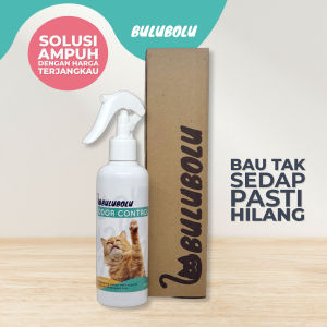 Bulubolu Odor Control Spray Penghilang Bau Pesing/Kotoran Hewan dan Segala Bau Tak Sedap Membunuh Bakteri dengan Aroma Segar Green Tea 250ml (Varian FRESH)