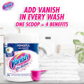 Vanish Fabric Clothes Stain Remover Powder Tub 500g (Pink/White). 