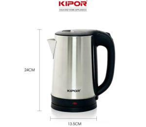 Ấm đun siêu tốc inox Kipor KP-318SA