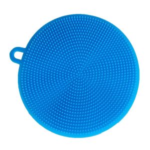 Silicone Dish Bowl Cleaning Brush Silicone Scouring Pad Silicone Dish Sponge Kitchen Pot Cleaner Washing