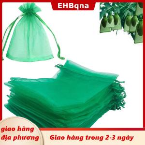 [COD] EHBqna 3PF Ship within 24 hours 20pcs Lưới Trái Cây Túi dâu tây nho trái cây phát triển túi lưới thoáng khí Rau thực vật Túi bảo vệ cho dụng cụ làm vườn