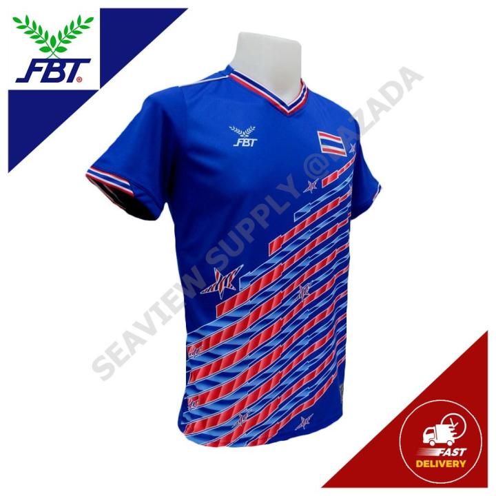 ⚽ เสื้อเชียร์ไทย เสื้อทีมชาติไทย FBT [XS-3XL] ♦️ ลิขสิทธิ์แท้ 100% รุ่น ...