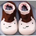 (FLD9401) Sepatu Anak Baby / Anak Cewek Cowok Prewalker Jelly Karet Anti Slip Motif Garis Bear Beruang Lucu Import Mokaya / Size 18-27. 
