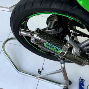 Knalpot Ninja R RR SS 150 Aitech Bluemoon Cobra Suara Garing Kemrincing