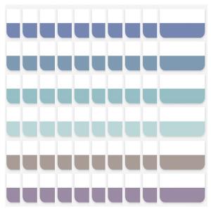 Stick Notes Index Tabs Page Markers Mini File Tabs Book Markers Bright Color Page Index Sticker Writeable Labels