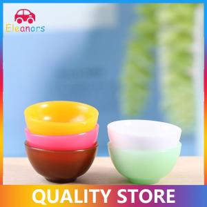 [Eleanor] 5pcs 1:12 Dollhouse Miniature Round Bowl Model Kitchen Dinning Accessories