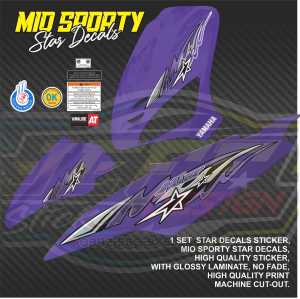 MIO SPORTY DECALS MIO SPORTY STICKER