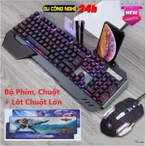 Bàn Phím Gaming K618 Super Pro New Led Đổi Màu 10 Chế Độ Led Khác Nhau