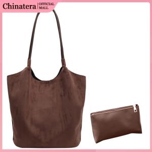 Premium Faux Suede Women Crossbody Bag with Slouchy Design for Work and Casual Outings in Elegant Tones