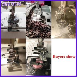 ZHUYUN Presser Foot Household Sewing Fabric Machine DIY Cloth Edge Knit Elastic Band