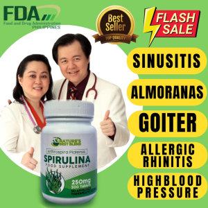 200 Tablets Spirulina with Prebiotics Herbal Food Supplement for Diabetes Highblood Almoranas Bukol