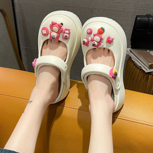 LKShoes สุดฮิต รองเท้าแฟชั่นหัวโต การ์ตูนมาใหม่น่ารักมาก เบาพื้นนิ่ม กันลื่น ใส่สบายเท้า สีสันสดใส คุณผู้หญิงควรมีติดบ้านไว้