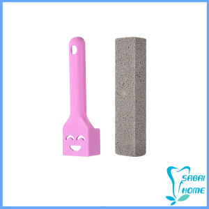 Easy หินขัดชักโครก ขัดคราบชักโครก ทำความสะอาดห้องน้ำ ขจัดคราบฝังแน่น Toilet brush