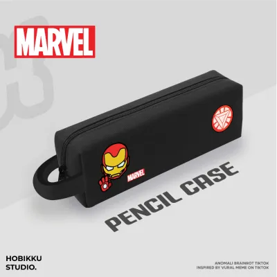 TEMPAT PENSIL MURAH DOMPET MURAH PENCIL CASE MARVEL SPIDERMAN AVENGERS IRON MAN Pencil case Brainrot