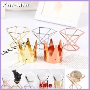 Kui-Min Display Stand Base For Ball Glass Globe Marbles Sphere Gems Rack