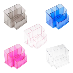 Giũa móng máy & đầu cặp máy khoan giũa móng rõ ràng miếng giữ Acrylic đầu giũa móng Hộp lưu trữ giũa móng tổ chức