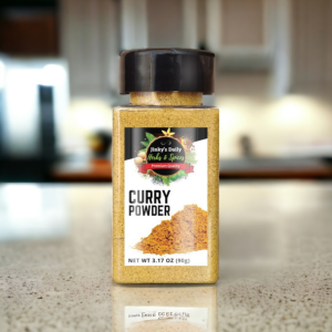 Curry Powder 80g in Shaker Bottle by Jinkys Daily Herbs & Spices