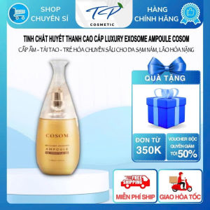 Tinh Chất COSOM Luxury Exosome Ampoule 50ml – Cấp Ẩm Phục Hồi Da Hỗ Trợ Trẻ Hóa