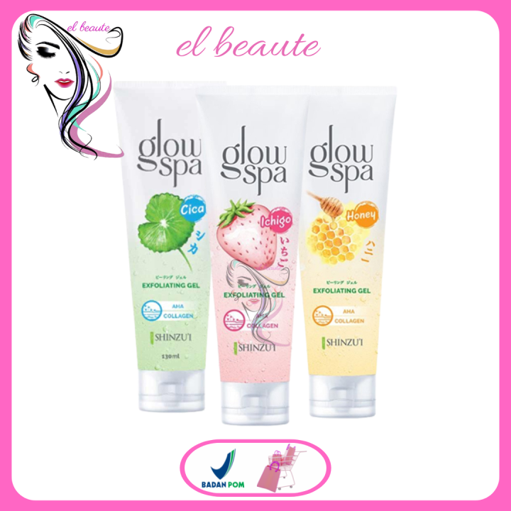 Shinzui Glow Spa Exfoliating Gel Lazada Indonesia