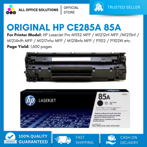 Original HP CE285A 85A Black LaserJet Toner Cartridge