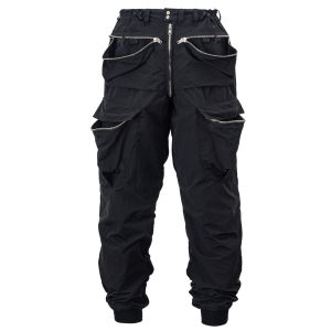 SHindustry 24aw techwear P38E metal nylon ykk excella tension zip cargo pant darkwear trousers streetwear warcore （improve from acronym）