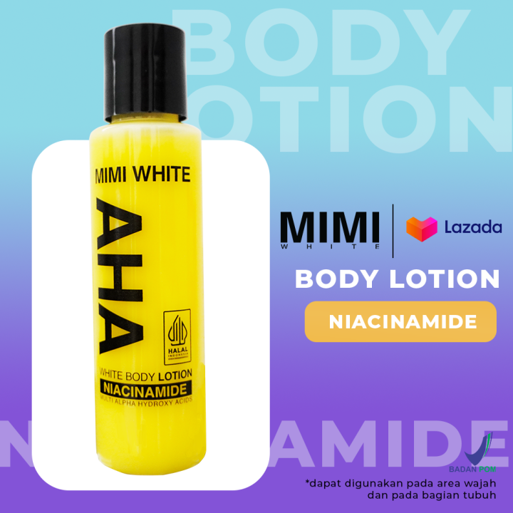 MIMI WHITE AHA Body Lotion 100 ML Lazada Indonesia