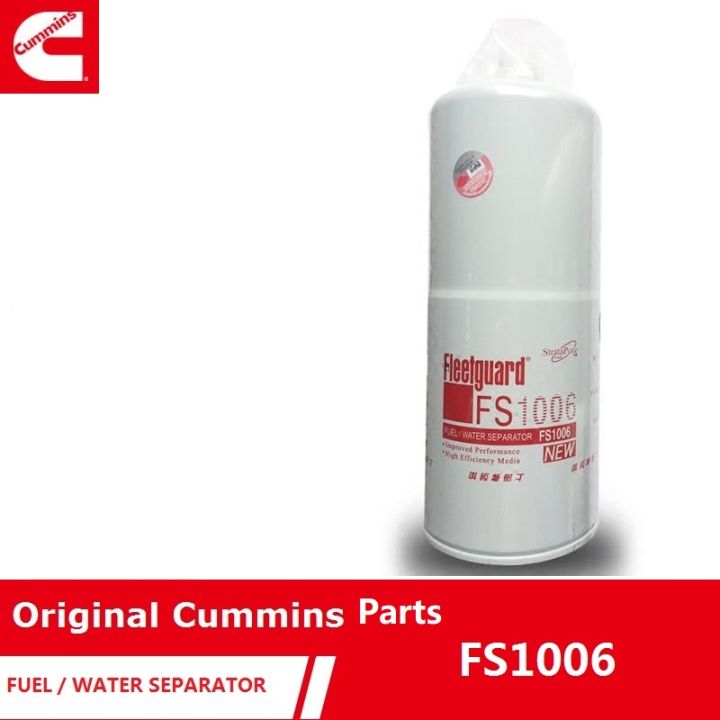 M&K Accessories Fleetguard Fuel Water Separator for Cummins Engine ...