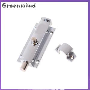 【Greenwind】 Button Push Open Safety Lock Door Window Security Bolt Latch Lock Door Hardware