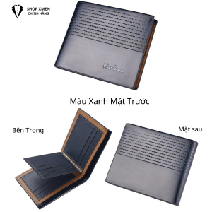 Ví Da Nam Chất Liệu Da Cao Cấp Bền Bỉ Thiết Kế Nhiều Ngăn Lưu Trữ Tiện Lợi T46