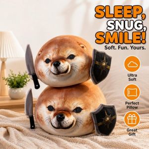 Baby‘s Mommy What The Dog Doing Plush Toy Soft Stuffed Doll Sleeping Pillow Kids Birthday Gift Cute Cuddle Toy