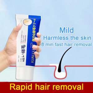 Womens hair removal cream permanently removes hair without leaving dark spots fast hair removal gentle non-irritating and does not harm the skin