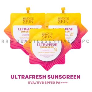 Hikari Ultra White Rejuvenating Set/Sunscreen SPF50/Kojic Soap