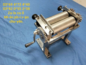 Bán máy cán ép mực khô bò khô siêu tơi xốp bảo hành 1 năm