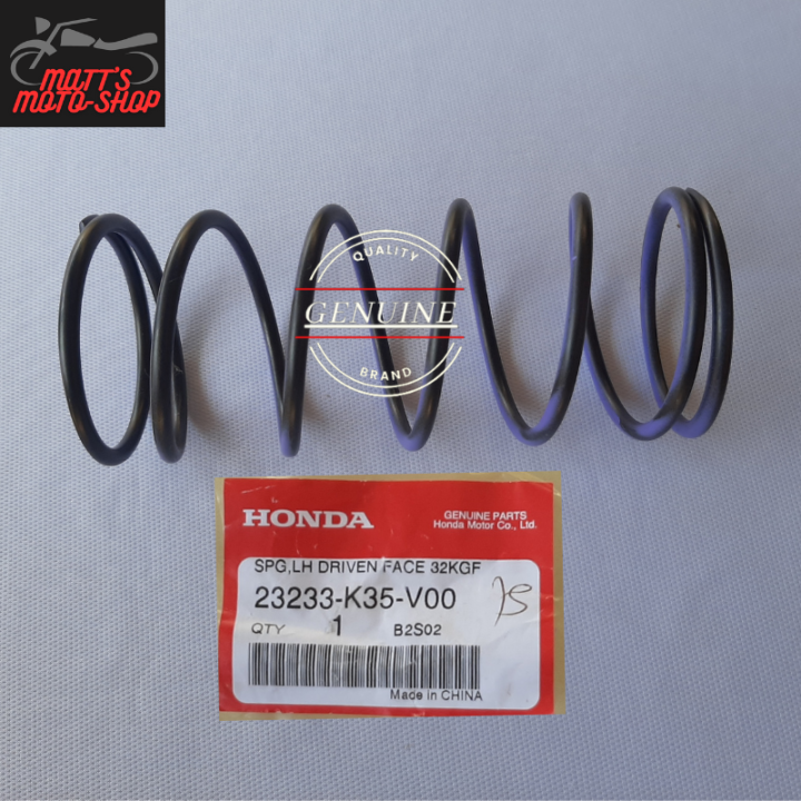 ORIGINAL HONDA CENTER STOCK SPRING,DRIVEN FACE PART#23233-K35-V00 FOR ...
