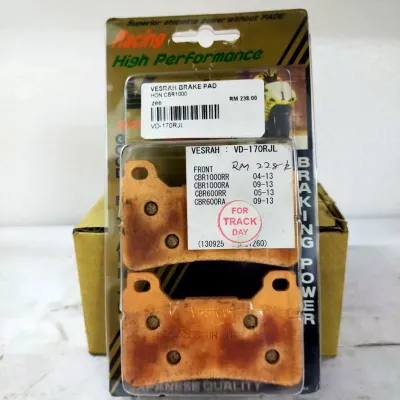 Vesrah Brake Pad VD-170 RJL Front Brake Set For Honda