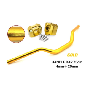 1set CNC Alloy 4MM+28MM 75cm Handle Bar Riser Bar Universal Motorcycle Accessories