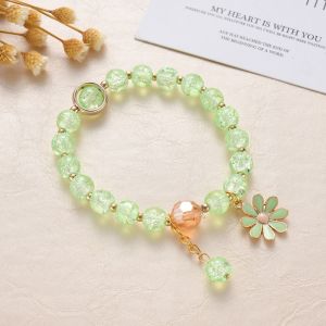 🔥Lovely Crystal Beads Bracelet for women Girls Charms and Charm Bracelets lucky charms bracelet 2023 bracelet korean style bangles bracelet for woman Fine Strand Bracelets Women Fine Bangle Bracelets frirndship bracelet pawnable Wrist Chain Jewelry gift