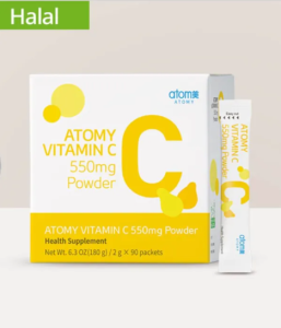 Atomy Vitamin C 550mg Vit C 艾多美维生素维他命C 550毫克Vit C Halal [Ready Stock Malaysia] 100% Original