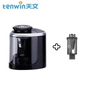 Đồ chuốt bút chì tự động Tenwin Máy gọt viết chì điện không bụi chạy bằng pin + Tặng kèm lưỡi