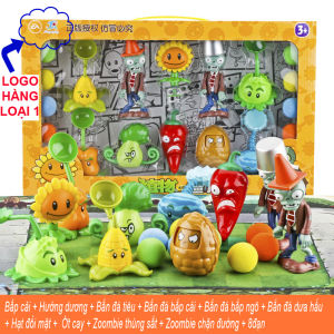 Bộ đồ chơi Plants VS Zombies Kích Thước Lớn Chất Liệu Cao Cấp - Hàng Loại 1 Chính Hãng [EA]