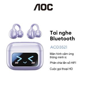 AOC Tai nghe Bluetooth tai mở AOC-ACD3521 Giảm tiếng ồn HIFI Cảm ứng thông minh Chế độ kép Bluetooth 5.4 Tiện ích cho trải nghiệm âm thanh tốt
