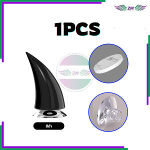 ตกแต่งหมวกกันน็อค เครื่องประดับหมวกกันน็อคเขาปีศาจ ถ้วยดูดซิลิโคนแบบถอดได้ติดตั้งและถอดออกได้ง่าย 1 ชิ้น