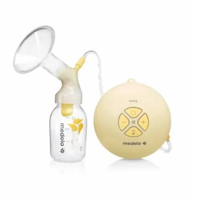 MEDELA Swing Single Electric Breast Pump 2-Phase Expression Portable Comfortable Silent Efficient