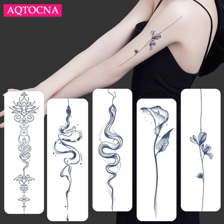 Amazon.com : Juice Ink Tattoos Body Art Lasting Waterproof Temporary Tattoo  Sticker Japan Louts Tatoo Arm Mask Geisha Tatto Women Men : Beauty &  Personal Care