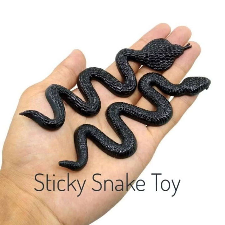 STICKY SNAKE TOY LOOKING REAL SNAKE TOY ULAR MAINAN Lazada