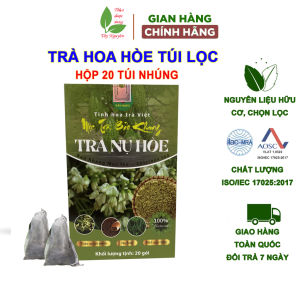 Trà hoa hòe túi lọc Bảo Khang nụ hòe thảo quyết minh khổ qua rừng ổn định huyết áp dễ ngủ mát gan thanh lọc cơ thể TN