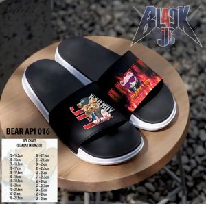 sendal slop slide eva phylon casual termurah distro trendi pria dewasa bear api 16 31-43