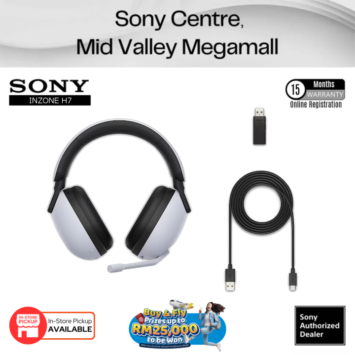 Sony INZONE H7 Wireless Gaming Headset | Lazada