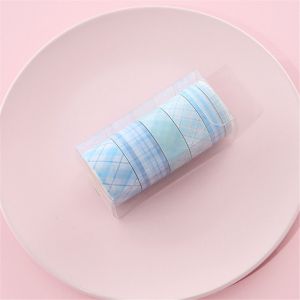 COMEMECO 6 rolls/box Đồ dùng học tập Ruy băng trang trí Kawaii Washi Tape Set ing Tape Keo Sticker