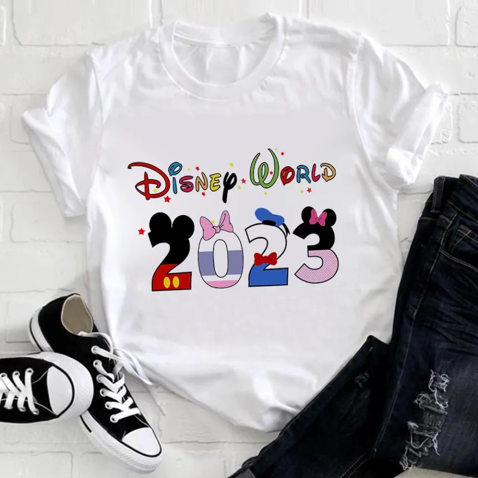 Disney 2023 Family Trip Clothes Mickey Mouse Fashion Disneyland